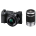Aparat Sony NEX 6YB + 16-50 + 55-210